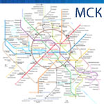 Карта метро Москвы - Moscow metro map